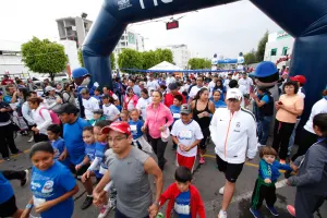 Con éxito SSP realiza Carrera Beca a un Niño Indígena