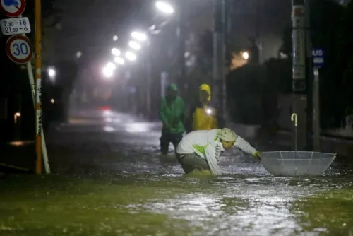 Tifón Hagibis deja dos muertos y 60 heridos a su llegada a Tokio
