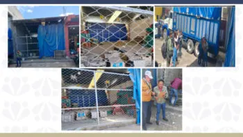 Restituye Fiscalía de Puebla bodega en la Central de Abasto de Huixcolotla tras despojo a su propietario