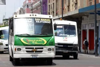 Gobierno de Puebla no contempla un aumento a la tarifa del transporte público