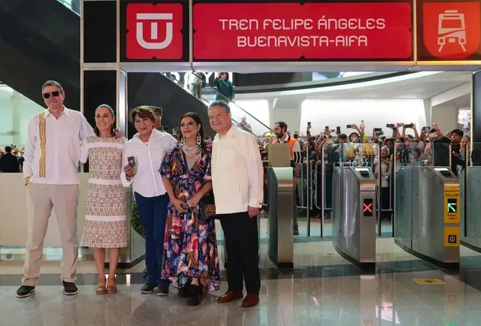 Claudia Sheinbaum inaugura Tren Buenavista–AIFA: nueva conexión ferroviaria para la movilidad en el Valle de México