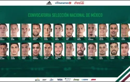 Anuncian primera lista de convocados por Gerardo Martino al Tri