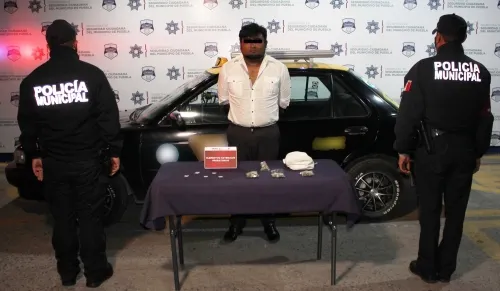 Detuvo policía municipal de Puebla a dos probables integrantes de la banda que lidera Fabrizio “n.”