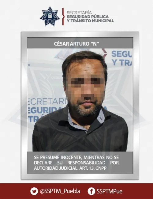 Detuvieron fuerzas municipales de Puebla a probable multidefraudador de Telcel