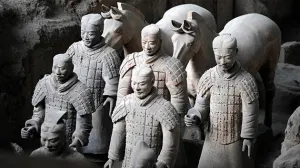 Laca protéica, secreto de los guerreros de terracota