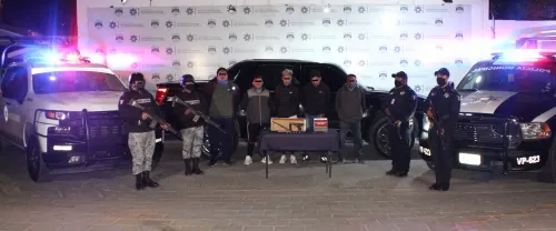 Desarticularon GN y policía municipal de Puebla una banda dedicada al robo a transeúnte