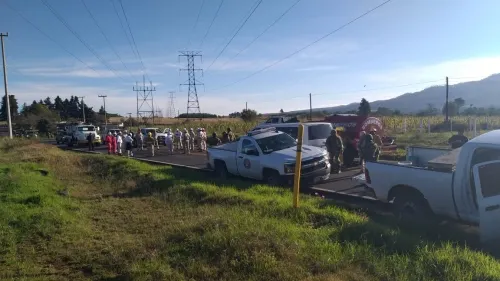 Controlada fuga de hidrocarburo en Ahuazotepec: PC Estatal