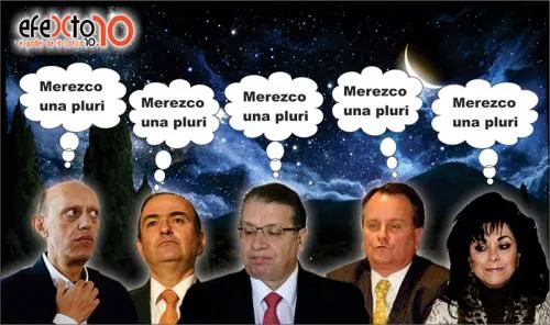 Todos quieren en el PRI, ¡pero por la vía pluri!