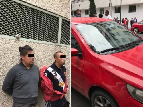 Encuentran auto usado en el robo a Casa de Moneda