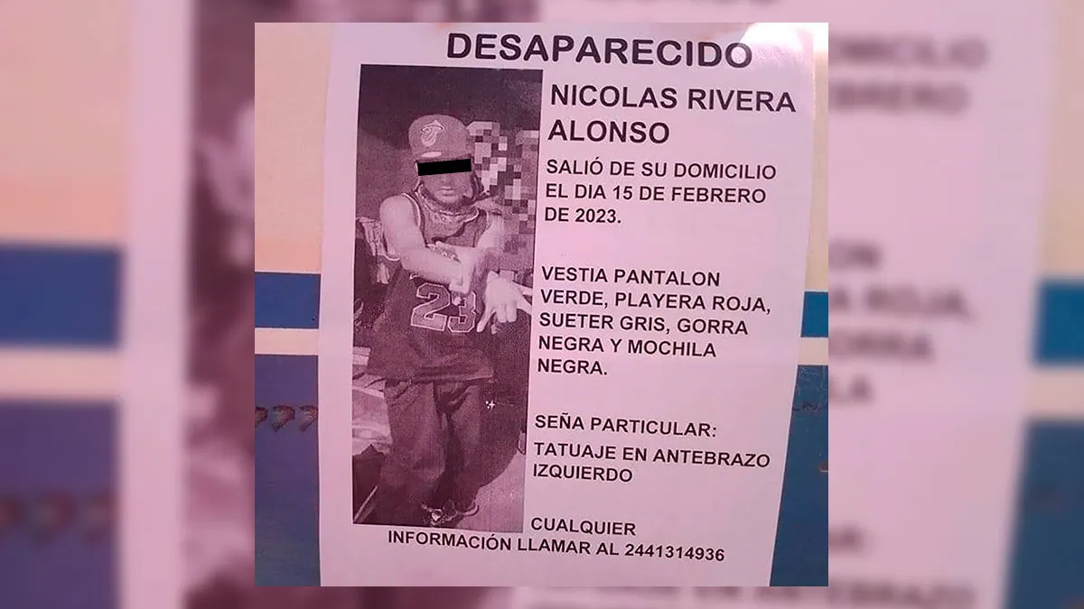 Nicolas Rivera Alonso Desaparecido Tochimilco