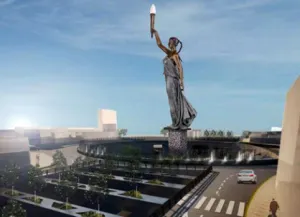 En Puebla se construye una de las esculturas más grandes de México