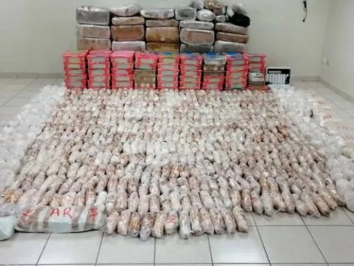 FGR asegura media tonelada de droga en Sonora