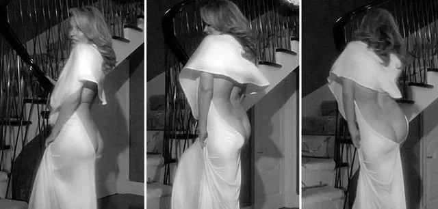 Kylie Minogue enseña el trasero