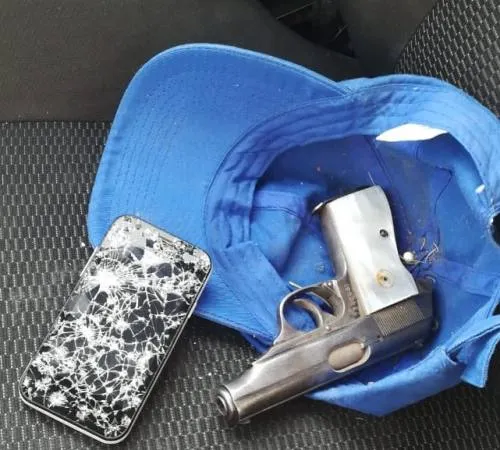 La SSP del Estado de Puebla frustró robo de camión de carga, en la Central de Abasto