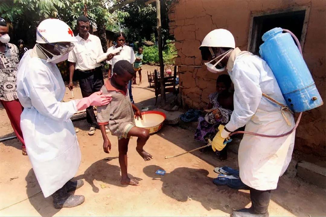 Brote de ébola en el Congo