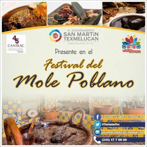 Texmelucan uno de los 13 participantes en el 25º festival del Mole Poblano