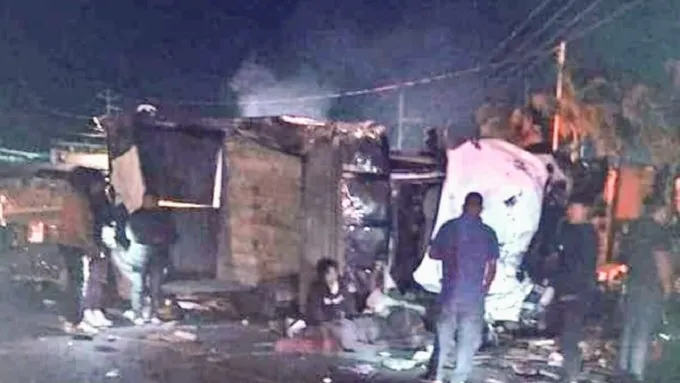 Accidente en Amozoc