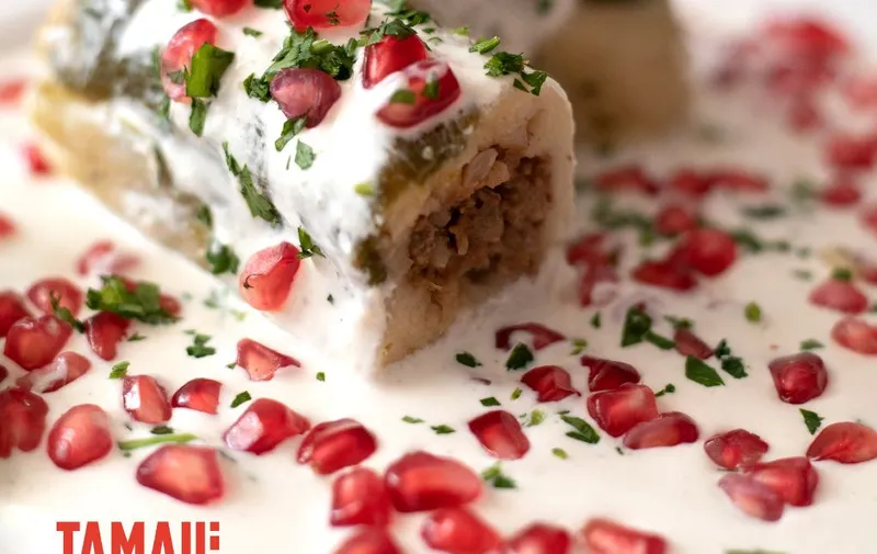 tamales en nogada