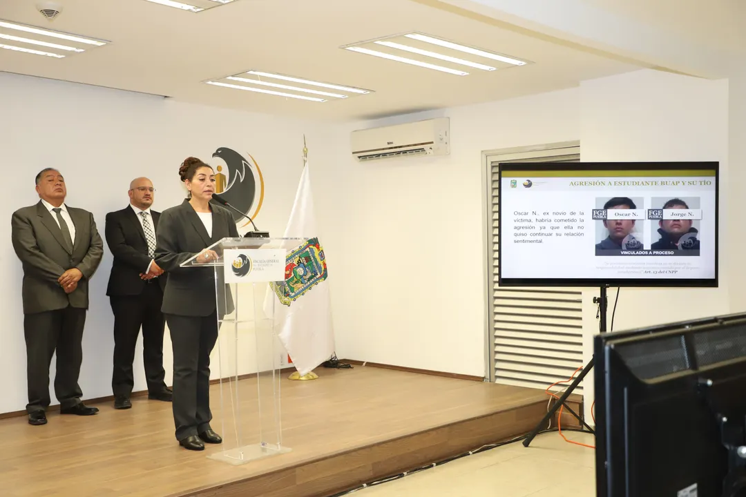 Fiscalía General del Estado informa que los implicados en la agresión de una estudiante de la BUAP