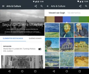 Estrena Google app de arte y cultura