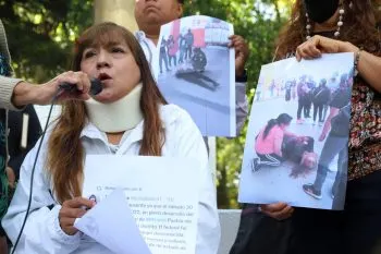 Activista denuncia agresión que sufrió durante elección a consejeros de Morena en Agua Santa