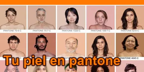 Tu piel en Pantone