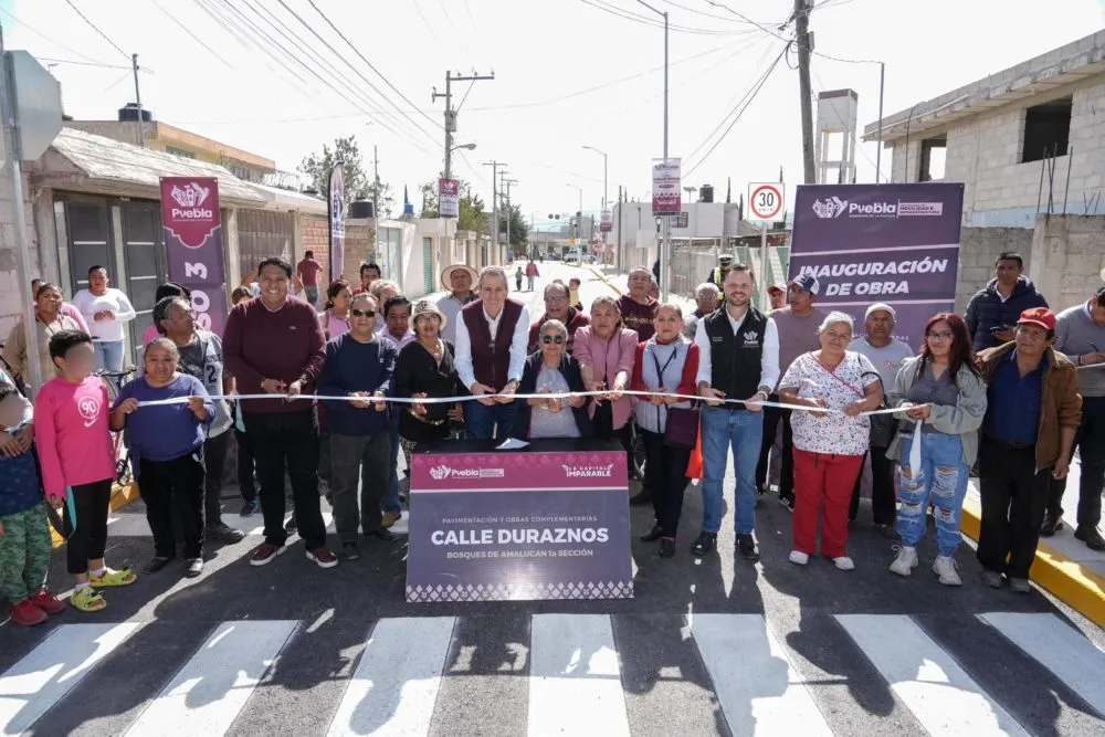 Pavimentación de la calle Duraznos