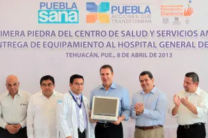 Inicia Moreno Valle en Tehuacán obras por 68 mdp