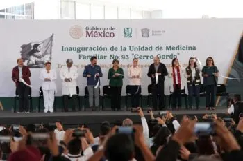 Plan Oriente de Edomex: Sheinbaum inaugura unidad de medicina familiar 93 de Ecatepec