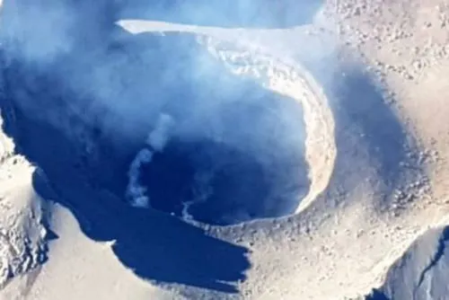 Detectan domo de lava en volcán Popocatépetl