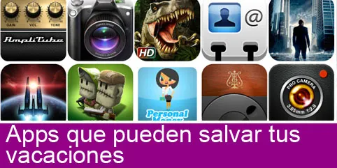 Apps que pueden salvar tus vacaciones