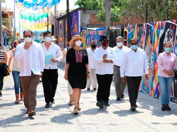 Participa Turismo en inauguración del corredor turístico El Partidor, en Izúcar