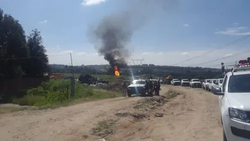 Confirma Manzanilla Prieto seis heridos tras incendio en ducto de gas en Cuautlacingo