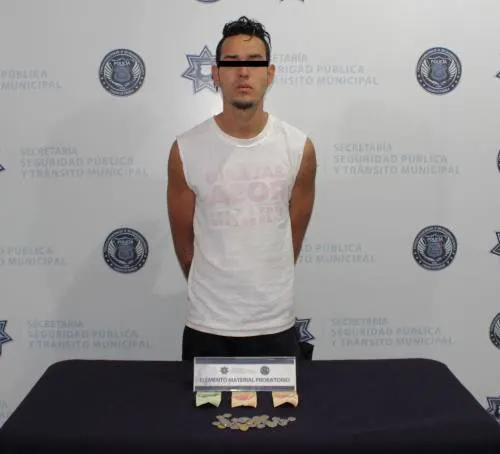 Mediante pasajero seguro, detuvo Ssptm a probable asaltante de transporte público