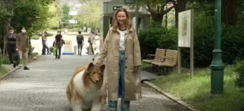 Sujeto gasta miles de dólares en un disfraz de border collie  y sale a la calle a “pasear” 