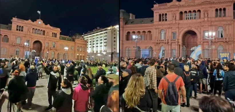 Suman 124 detenidos y 46 heridos en Argentina tras protestas contra Milei