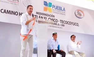RMV entrega e inicia obras en Huehuetlán El Chico por más de 7 mdp