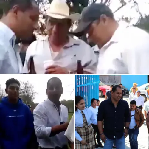 Alcalde de Quimixtlan apuesta borracho que gana la elección de nuevo