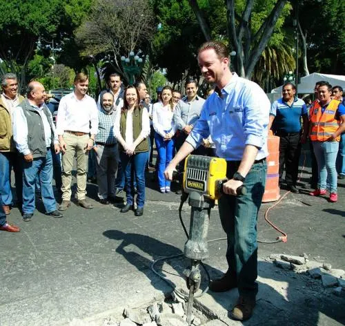 Luis Banck puso en marcha acciones de mantenimiento en el Centro Histórico