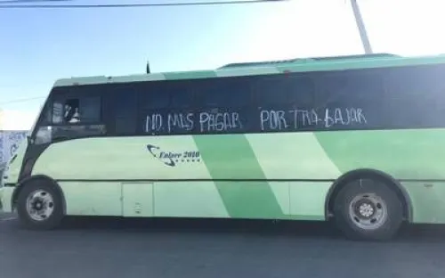 Acuerda SMT mesa de diálogo entre transportistas de la Ruta Enlace