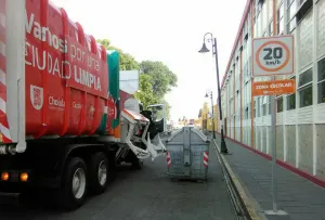 Mejora el servicio de recolección de basura en San Pedro Cholula