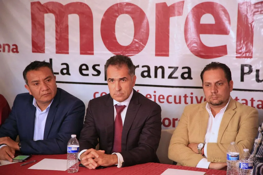 Mario Bracamonte González dirigente estatal del partido Morena