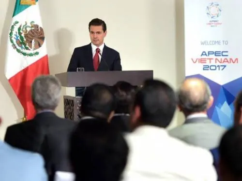 Miembros de APEC, a favor del libre comercio: Peña Nieto