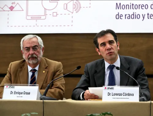 INE y UNAM firman convenio para monitoreo de precampañas y campañas