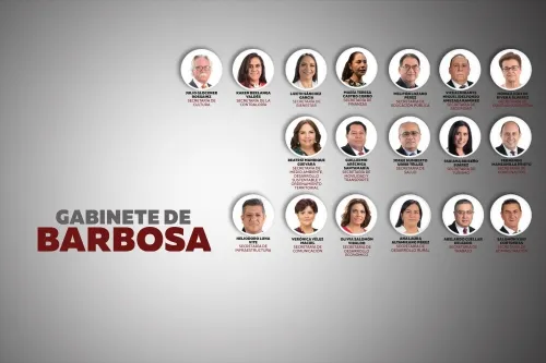 Barbosa presenta gabinete y revela perfiles faltantes en Salud y Medio Ambiente