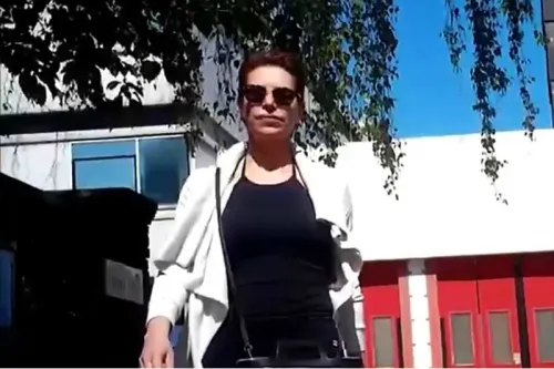 Liberan a Karime Macías tras pagar fianza de 150 mil libras