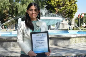 Estudiante de la UDLAP recibió premio de la AWWA