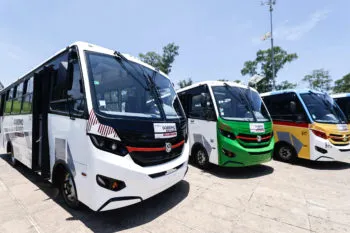 Puebla alcanza 89% de unidades de transporte público emplacadas