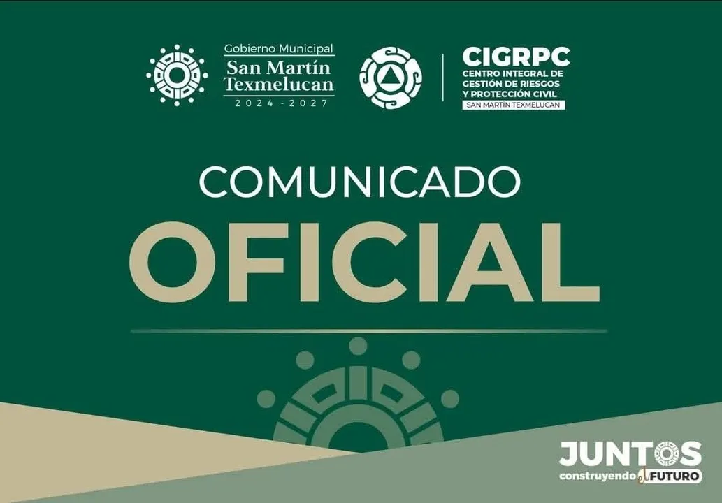 Comunicado Oficial Texmelucan