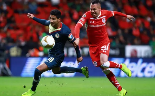 Golazo de Vega evita festejo de América y mantiene vivo al Toluca